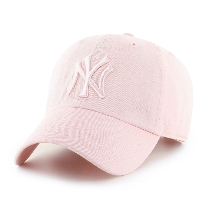 Czapka z daszkiem 47 Brand New York Yankees Pink Clean Up jasno różowa