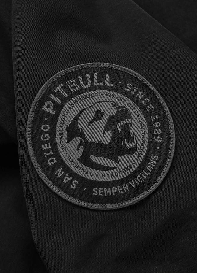 Kurtka męska przejściowa Pit Bull Hooper czarna
