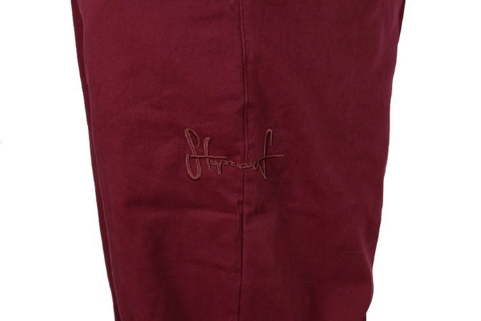 Spodnie Jogger Stoprocent Classic Smalltag burgundy