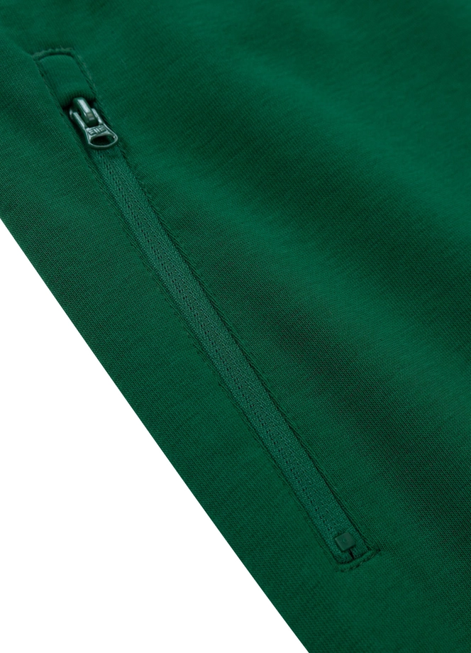 Spodnie dresowe męskie Pitbull Tricot Carson zielone