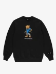 Bluza męska Środowisko Miejskie MMA Bear czarna