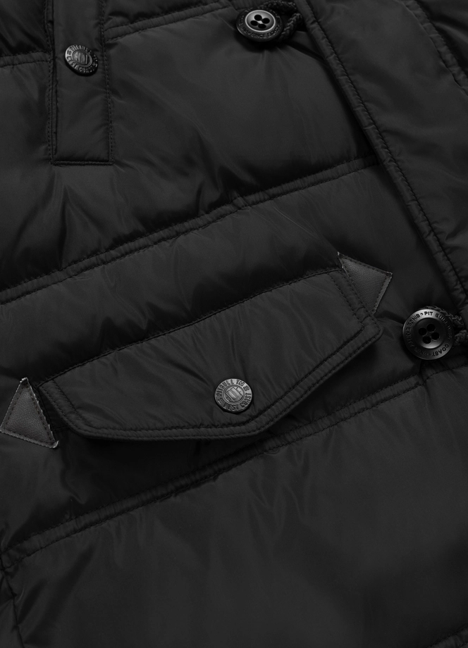 Kurtka damska zimowa parka Pit Bull Queenston czarna