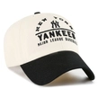 Czapka z daszkiem 47 Brand New York Yankees Windham Clean Up kremowa czarna