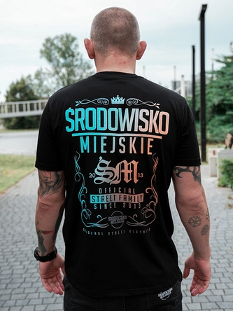 Koszulka męska t-shirt Środowisko Miejskie Theme 2.0 czarna