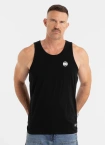 Koszulka męska tank top Pitbull Small Logo czarna