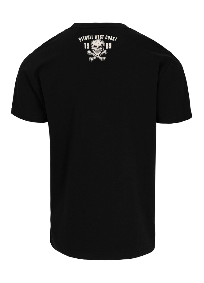 Koszulka męska T-Shirt Pit Bull Pitbull Oldschool Razor Slim Fit czarna