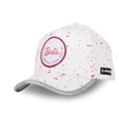 Czapka z daszkiem Capslab Barbie unisex biało/różowa