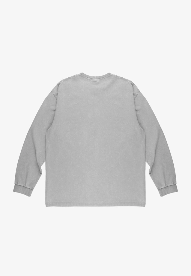 Koszulka longsleeve męski Prosto Splash Shield szara