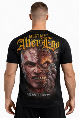 Koszulka męska T-shirt Octagon Meet My Alter Ego czarna
