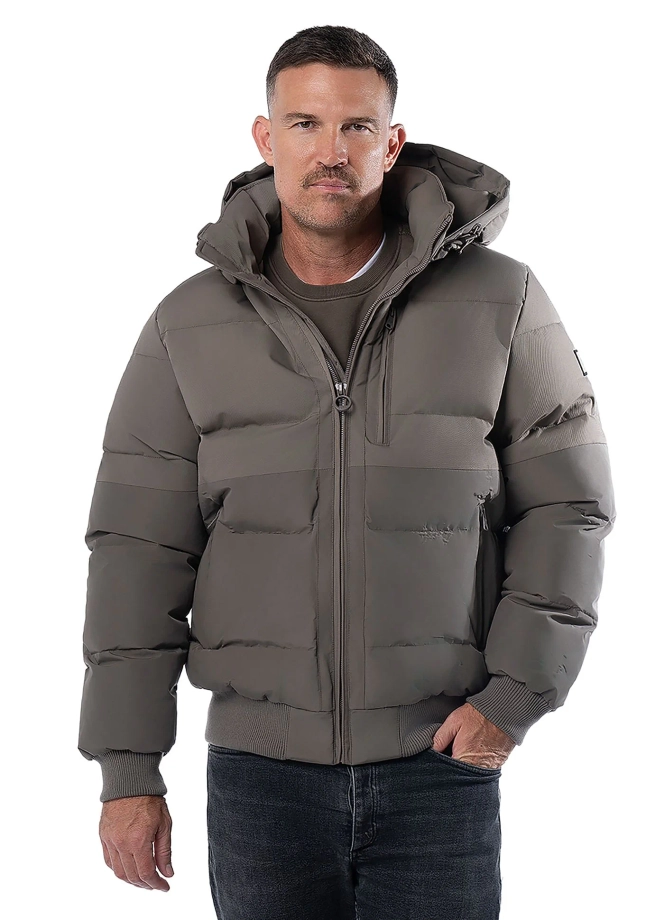 Kurtka zimowa męska Pit Bull Patton 25 taupe