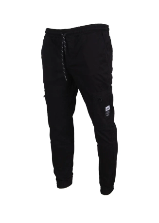 Spodnie jogger Elade Classic Cargo czarne