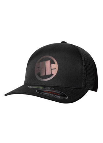 Czapka z daszkiem Full Cap Mesh Pit Bull Iridescent czarna