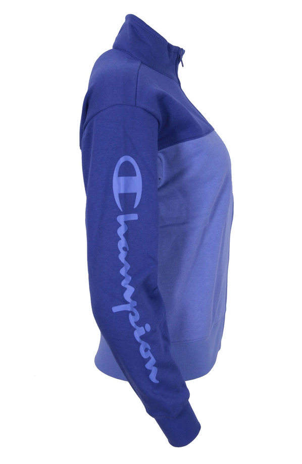 Komplet dresowy damski Champion Classic crewneck black/violet