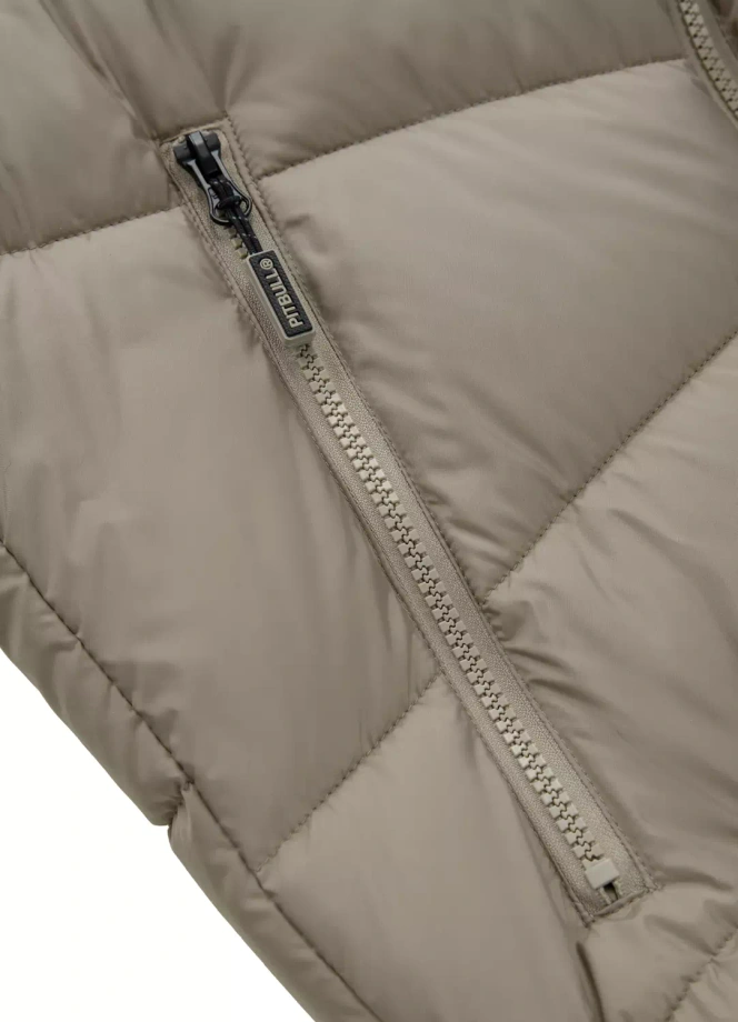 Kurtka zimowa męska Pit Bull West Coast Mobley Jacket beżowa