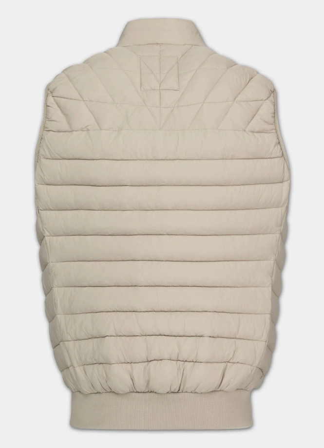 Bezrękawnik męski Kamizelka Pit Bull Naylor jasno beżowy