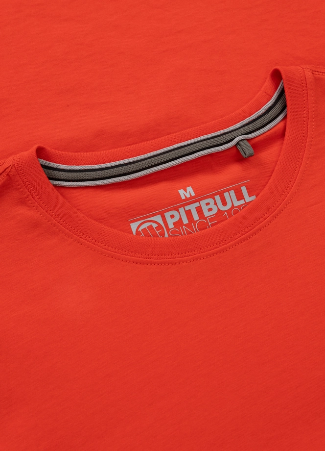 Koszulka męska T-Shirt Pit Bull Pitbull Small Logo 25 czerwona