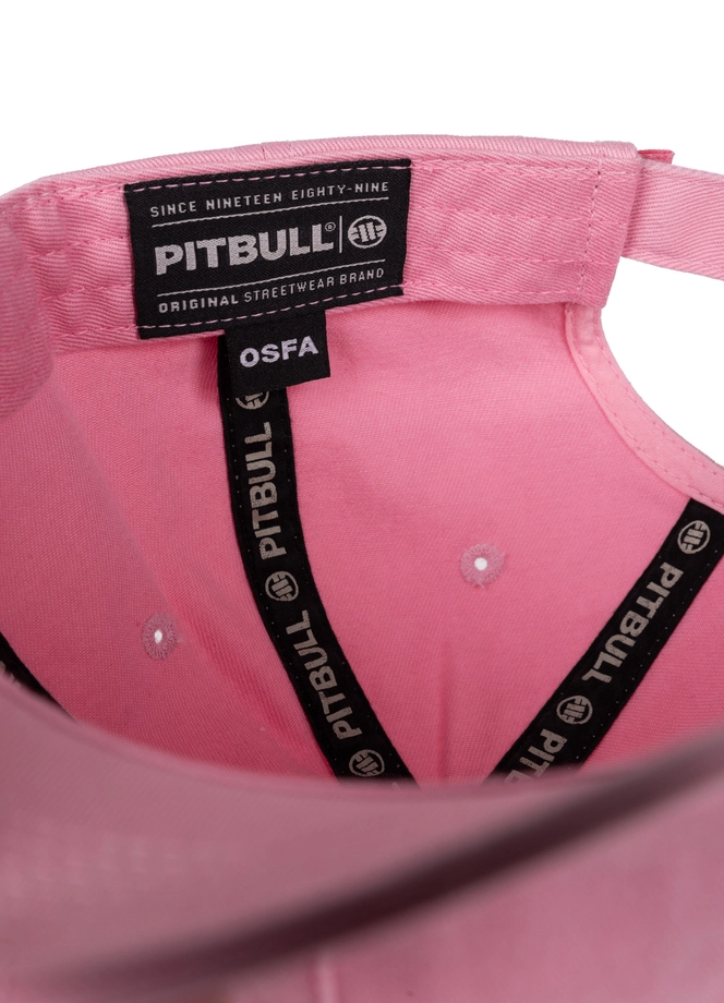 Czapka z daszkiem Snapback Pit Bull Seabridge różowa