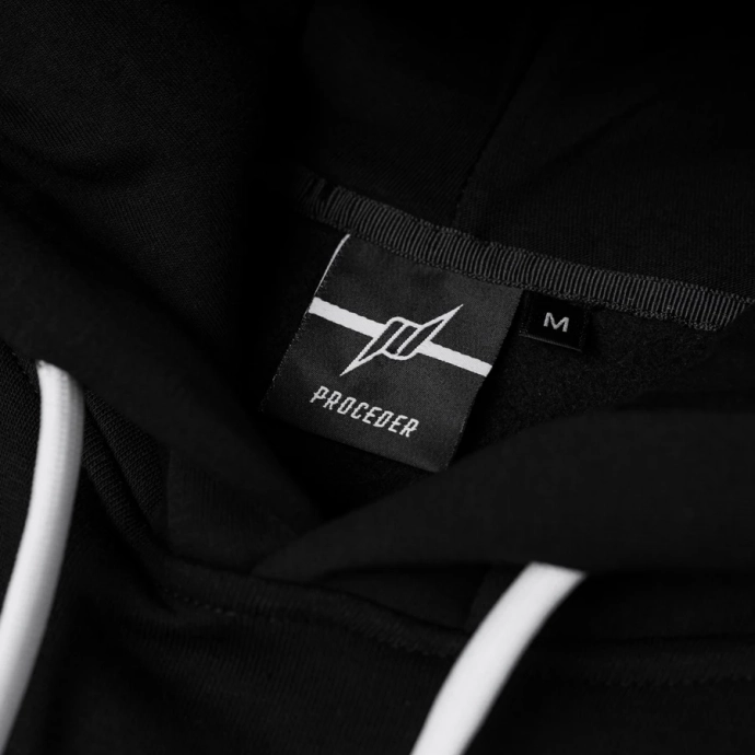 Bluza męska z kapturem Chada Proceder Torn czarna