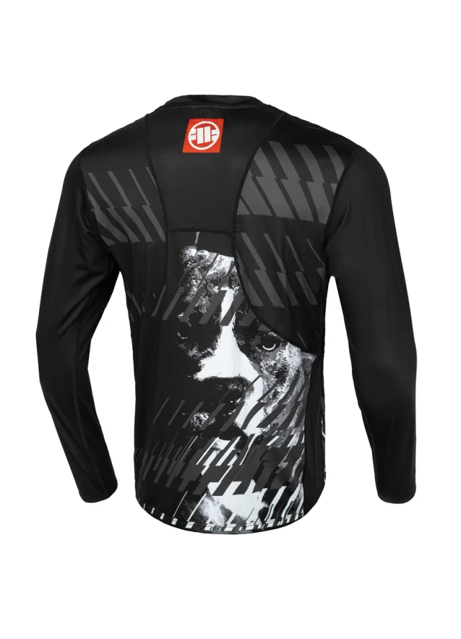 Koszulka Longsleeeve męski Pit Bull Pitbull Performance Pro Plus Street Dog 24 czarna