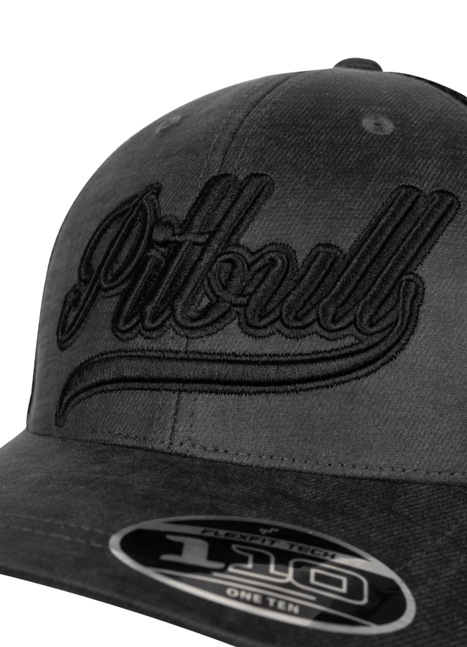Czapka z daszkiem Snapback Mesh Pit Bull Pitbull Original grafitowa