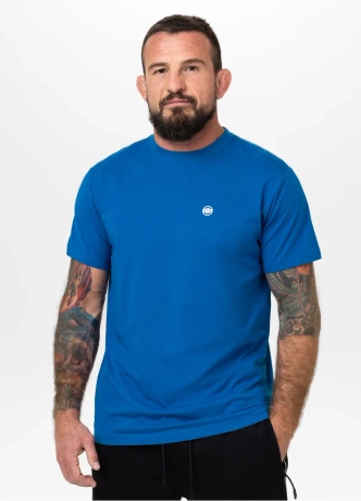 Koszulka męska T-Shirt Pit Bull Pitbull Scott niebieska