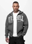 Bluza męska rozpinana z kapturem Pit Bull Norton grafitowa