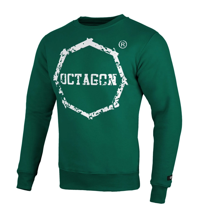 Bluza Octagon Zęby LIGHT crewneck zielona