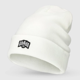 Czapka zimowa Chada Proceder Kastet Logo biała