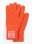 Rękawiczki damskie Pitbull Love PB fluo pomarańczowe