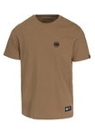 Koszulka męska T-Shirt Pitbull Small Logo brązowa
