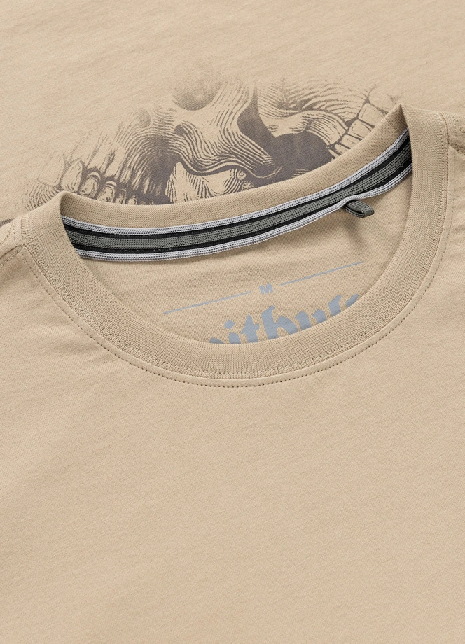 Koszulka męska T-Shirt Pitbull West Coast Guardian Angel beżowa