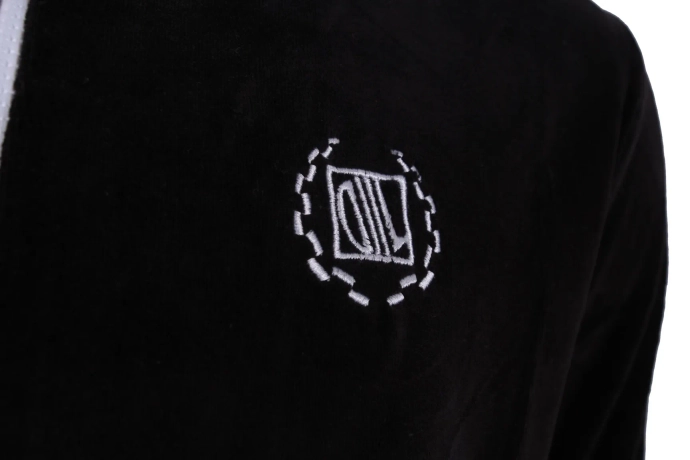 Bluza męska welur Diil Laur crewneck czarna