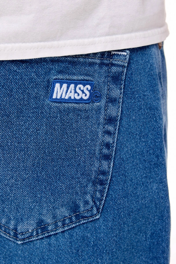 Spodenki męskie jeansowe Mass DNM Box niebieskie