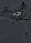 Koszulka męska Polo Pitbull Pique Small Logo Washed grafitowa