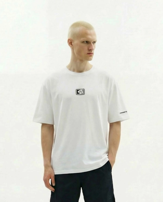 Koszulka męska t-shirt Prosto Mono ST biała