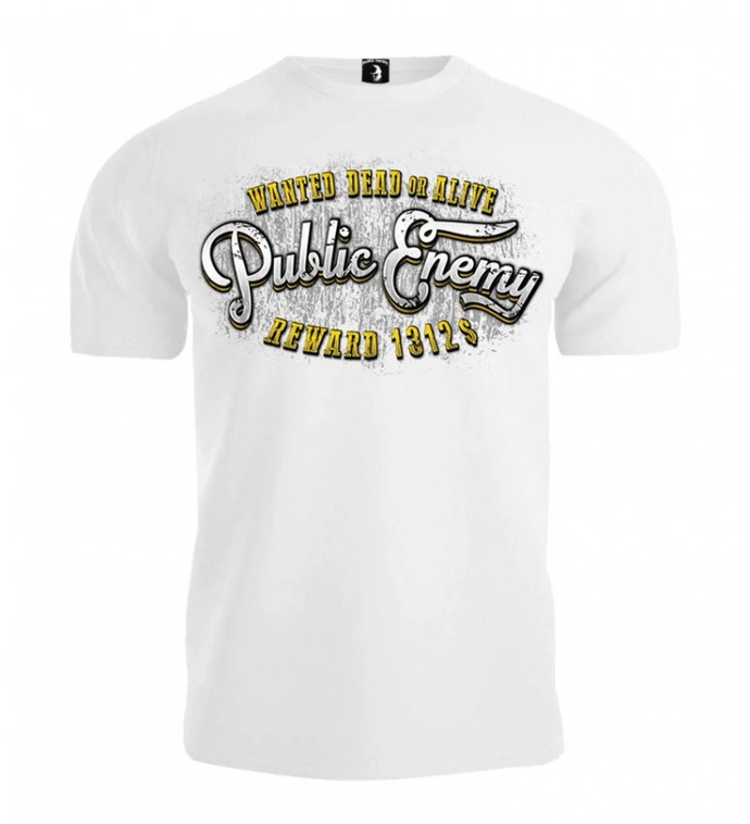 Koszulka męska T-shirt Public Enemy The Killah biała