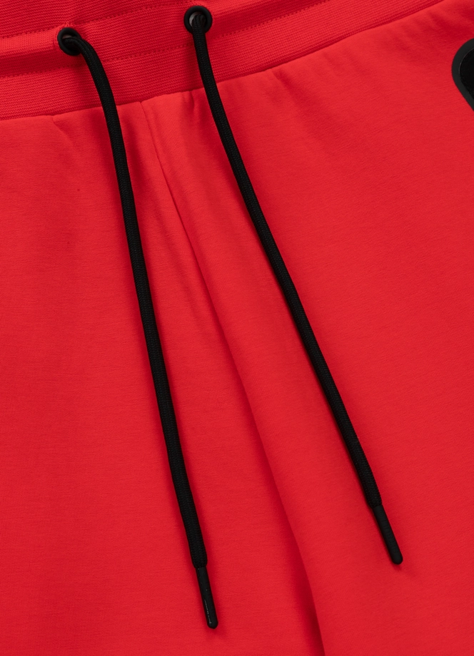 Spodnie męskie dresowe Pitbull Pit Bull Dogwood czerwone