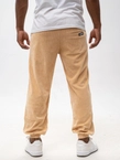 Spodnie męskie sztruksowe Jogger Jigga Wear Cord beżowe