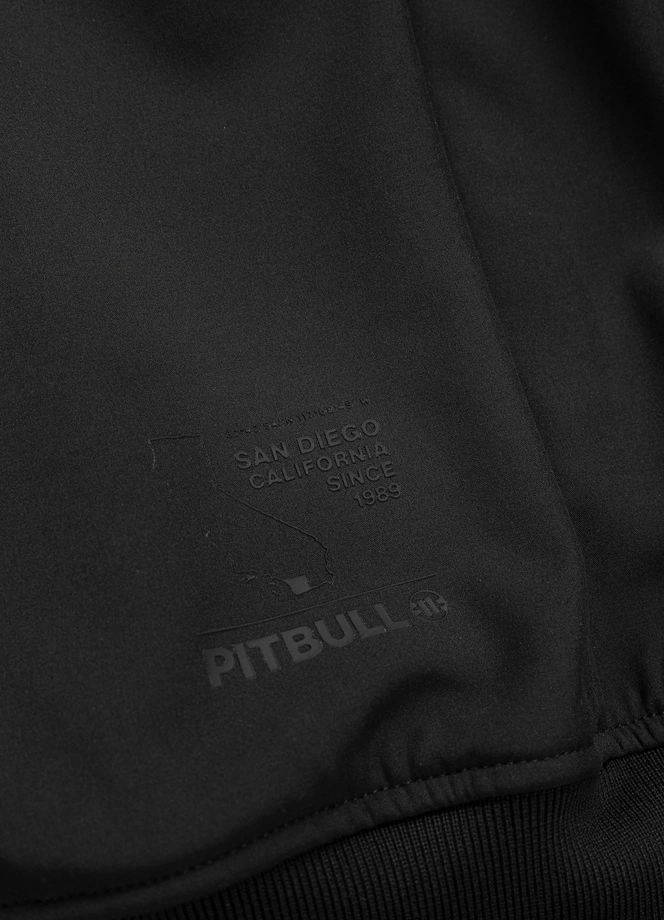 Kurtka męska przejściowa wiosenna Pit Bull Softshell Roscoe czarna