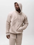 Komplet dresowy męski Jigga Wear Small Written Tag beżowy