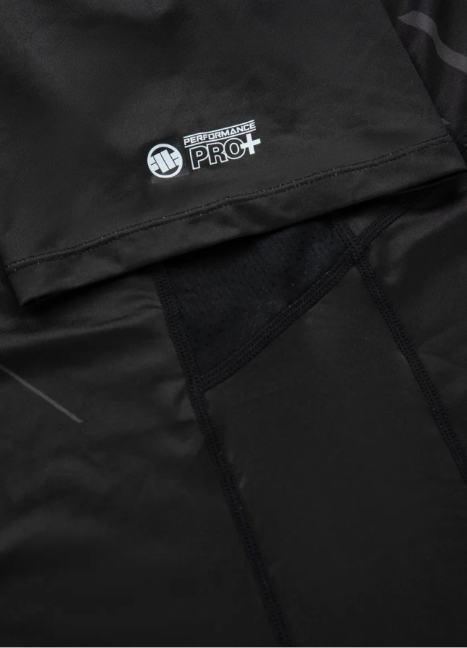 Koszulka męska T-shirt Pit Bull Performance Pro Plus Mesh Street Dog czarna