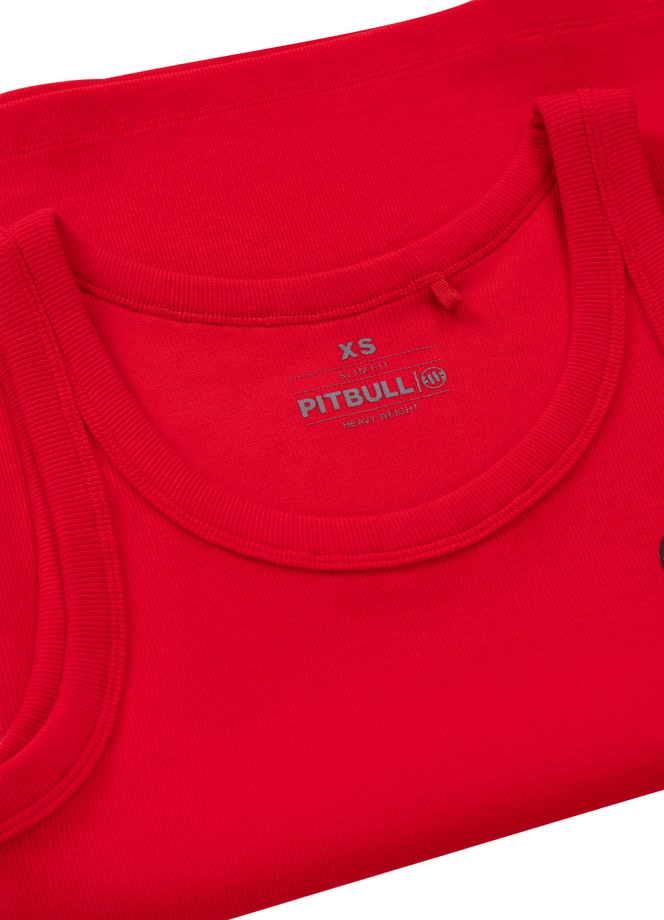 Koszulka Tank Top damski Pit Bull Layla czerwona