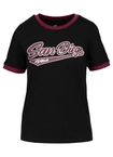 Koszulka t-shirt damska Pit Bull San Diego Angel czarna