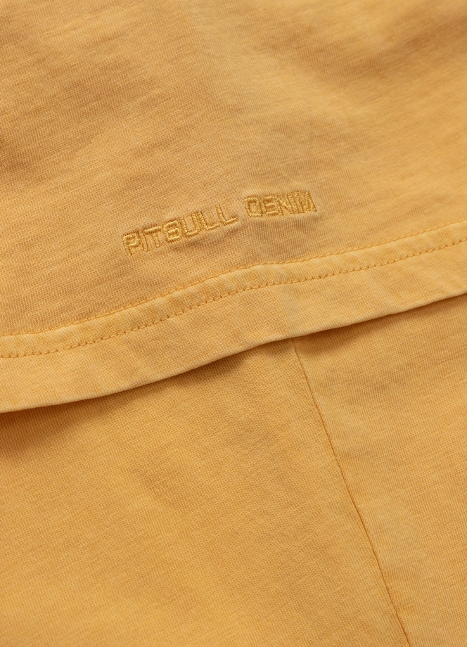 Koszulka męska T-Shirt Pit Bull Pitbull Denim Washed Oceanside 25 żółta