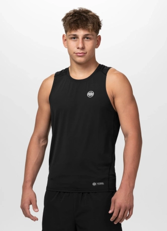 Koszulka męska Tank top Pit Bull Performance Pro+ Runway czarna