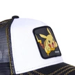 Czapka z daszkiem Capslab Pikachu biało/czarna