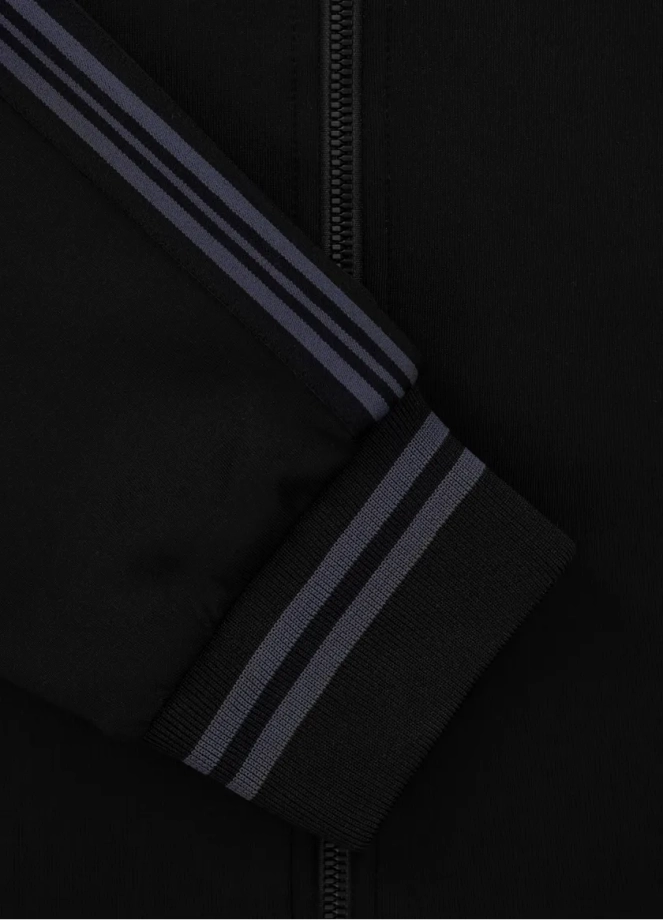 Bluza męska rozpinana Pit Bull Oldschool Nelson czarna