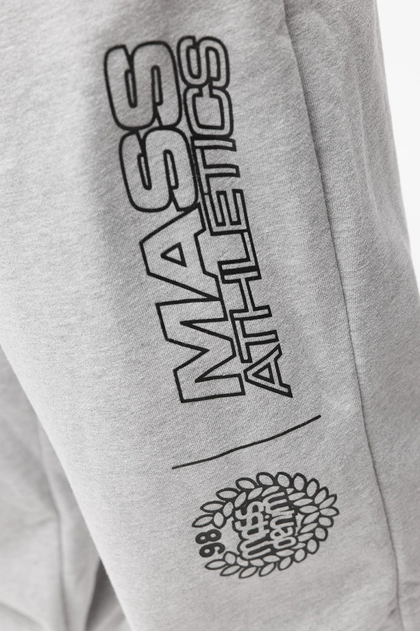 Spodnie dresowe męskie Baggy Mass DNM Crucial szare