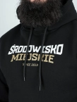 Bluza męska z kapturem Środowisko Miejskie ŚM Mordka czarna