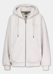 Bluza damska z kapturem ZIP Pitbull Daisy kremowa